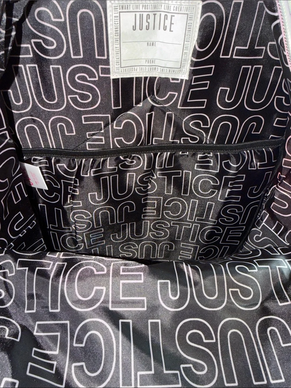 Justice light pink
